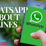 whatsapp about lines